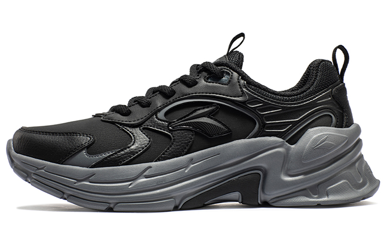 361° Overhill Rebound Low top Running Shoes Men’s Obsidian Black Trendy, Cushioning