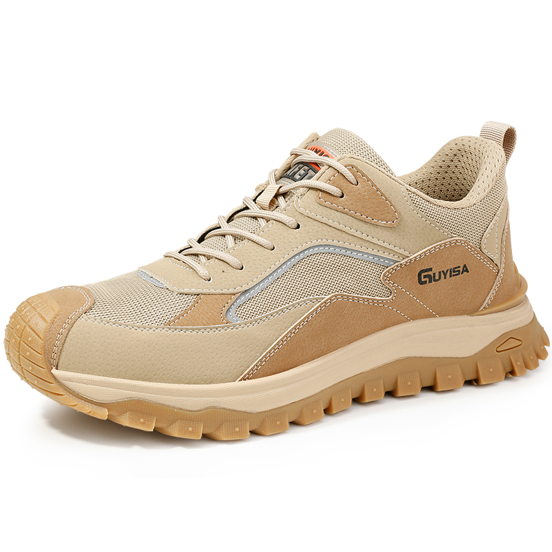 LANOUDUN Abrasion Resistant Impact Resistant Low top Outdoor Shoes Unisex Brown