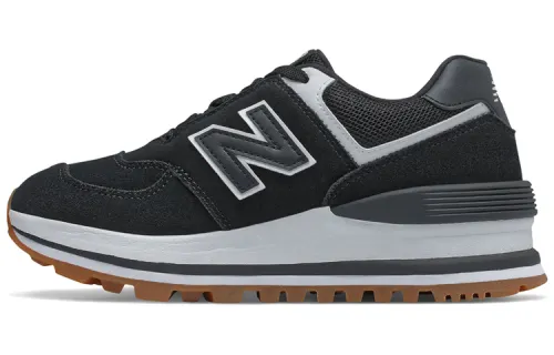 New Balance 574 Black Gum Women's