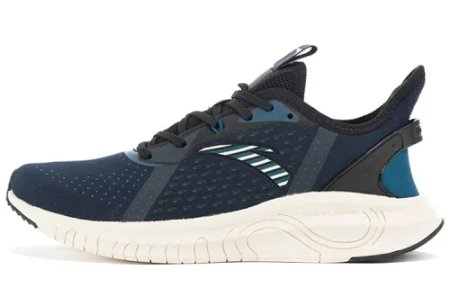 Anta Mesh Breathable And Wear resistant Low top Running Shoes Men's Blue