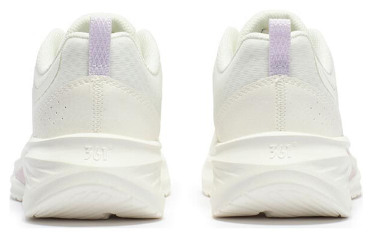 361° Breathable And Resilient Low top Running Shoes Women’s White Purple