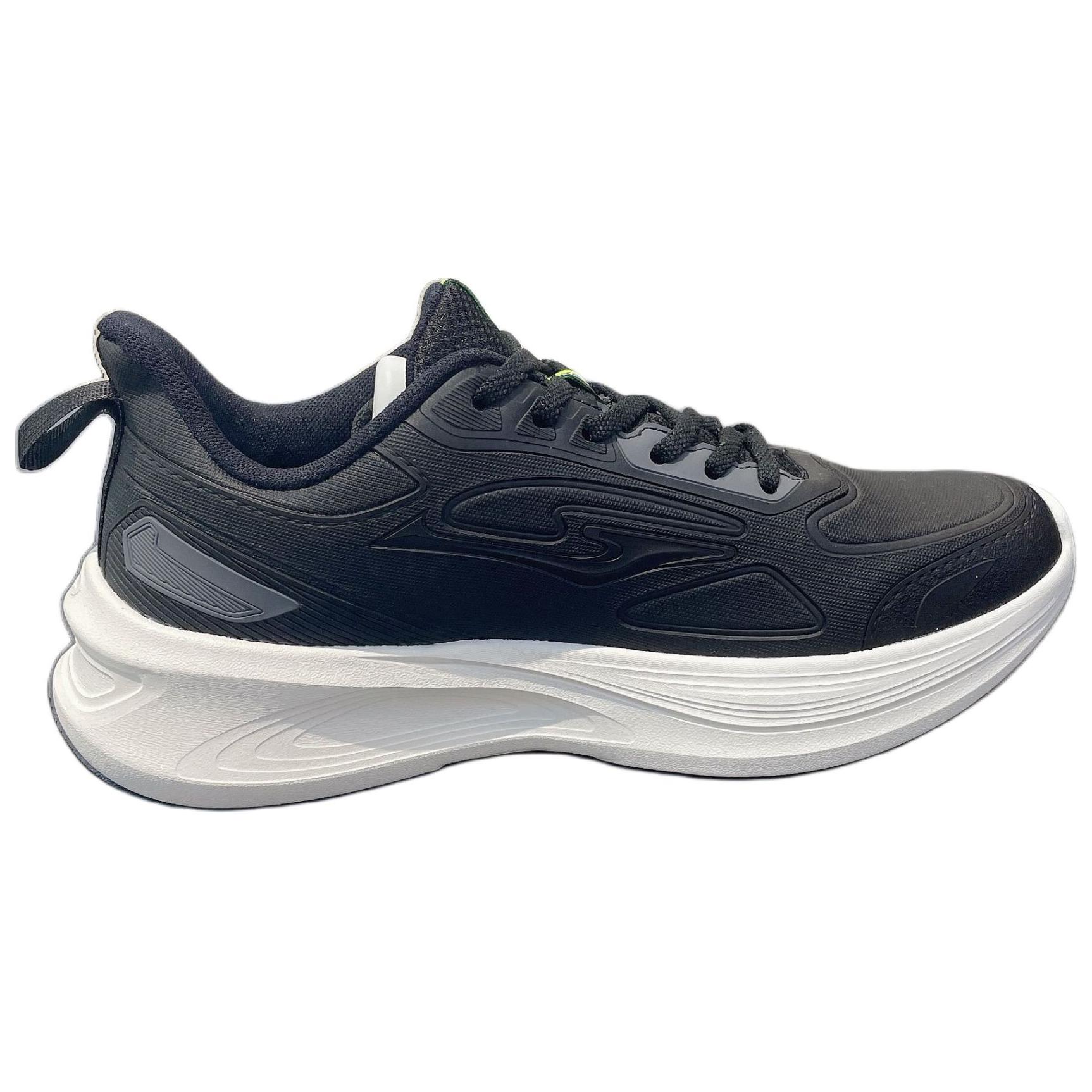 Erke Minimalist Style Cushioning Abrasion Resistant Cushioning, Wear Resistant Low top Running Shoes Men’s Black