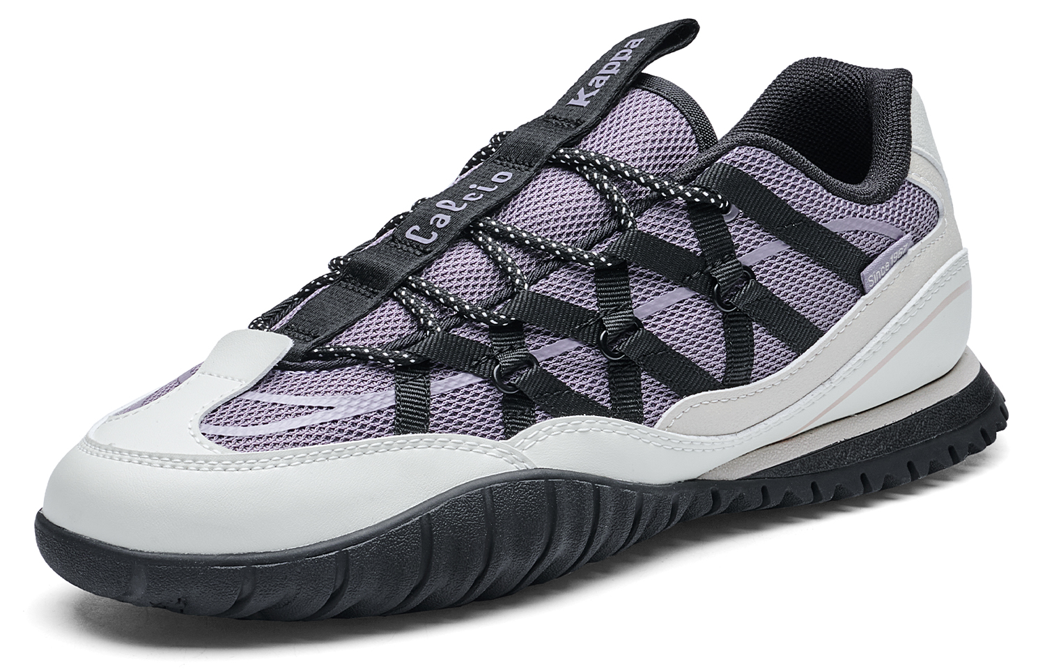Kappa Slip Resistant Abrasion Resistant Low top Running Shoes Women’s Purple Black