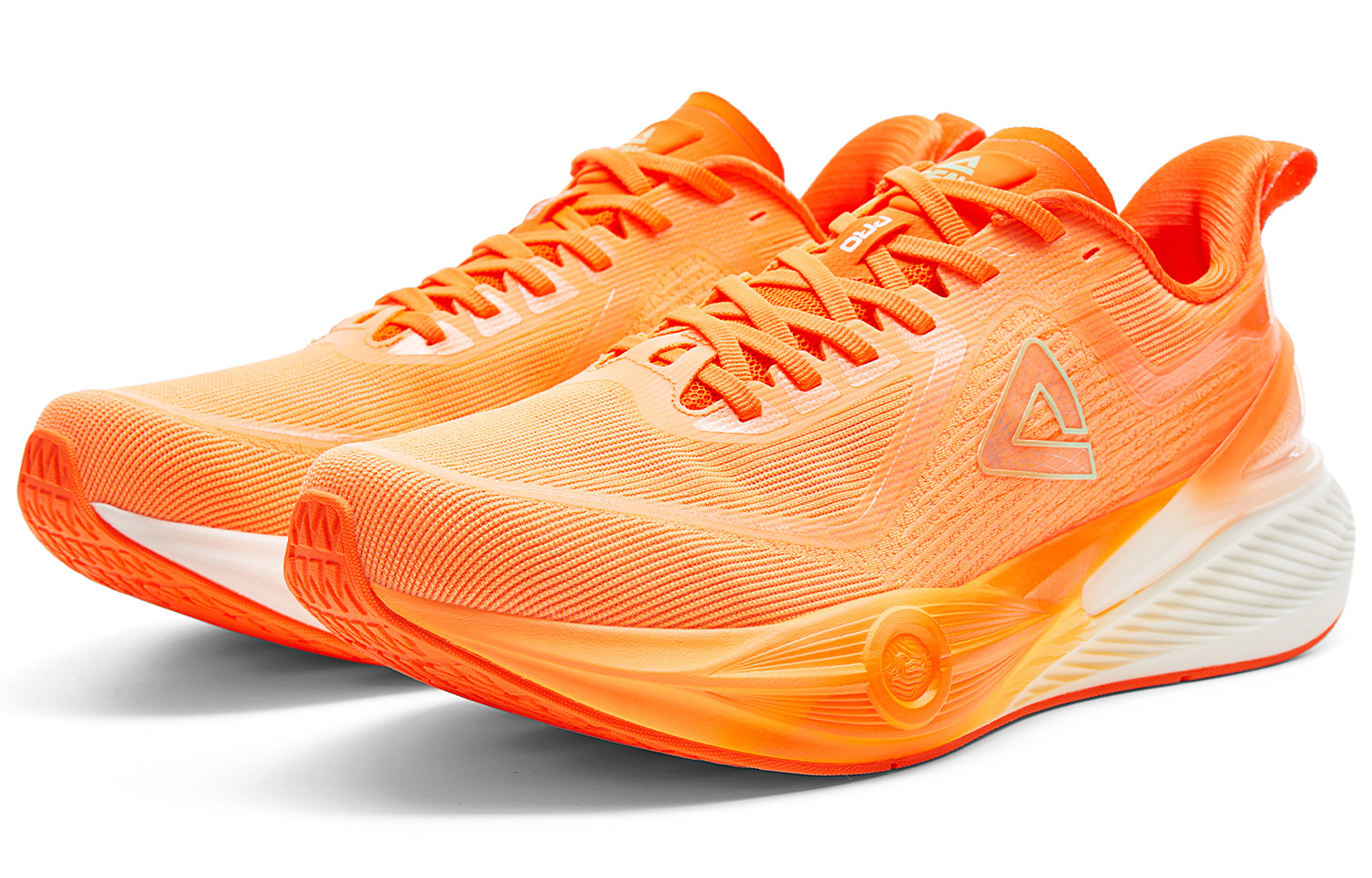 PEAK Taichi 7.0 PRO Cushioning Slip Resistant Abrasion Resistant Low top Training Running Shoes Men’s Flame Orange