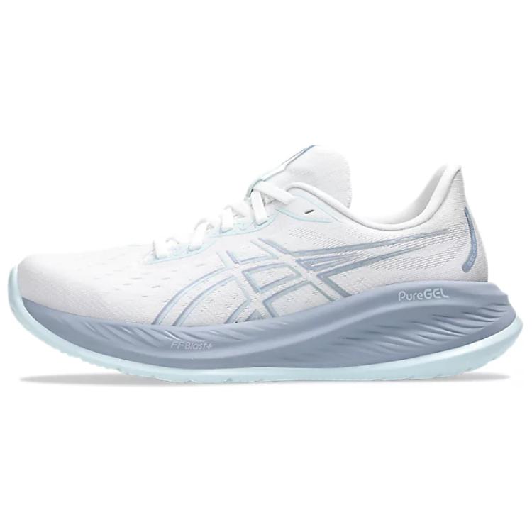 Женские кроссовки ASICS (бело-серый)