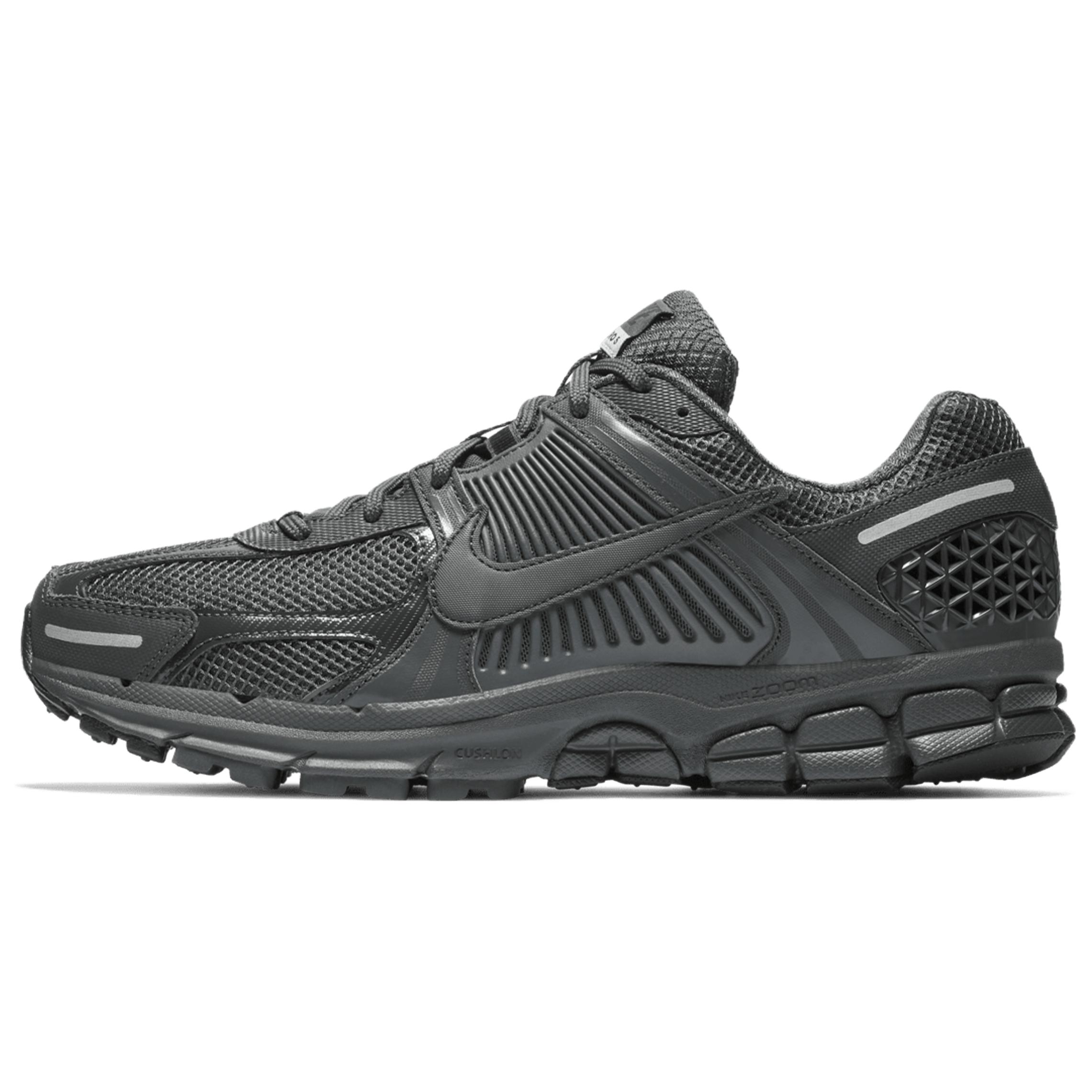 Nike Zoom Vomero 5 anthracite black fashionable wear-resistant low-top casual training urban commuting running shoes men and women same style black