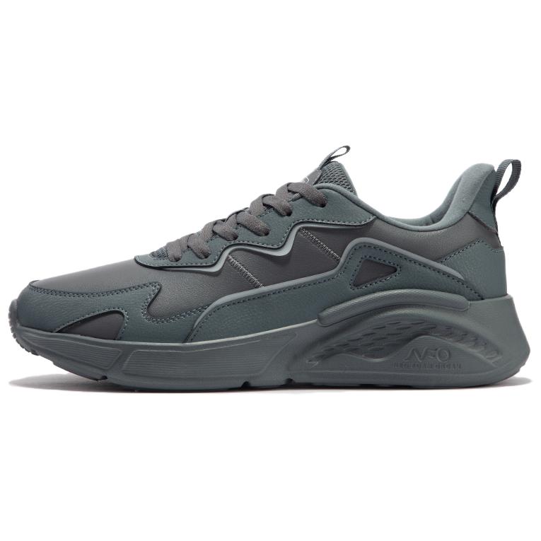 361° Slip Resistant Abrasion Resistant Low top Running Shoes Men’s Gray