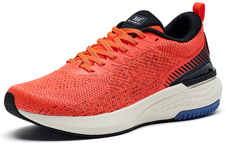361° Cushioning Slip Resistant Cushioning Slip Resistant Low top Running Shoes Men’s Red Orange