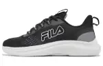 FILA J923W Abrasion Resistant Breathable Low top Running Shoes Men's Black White