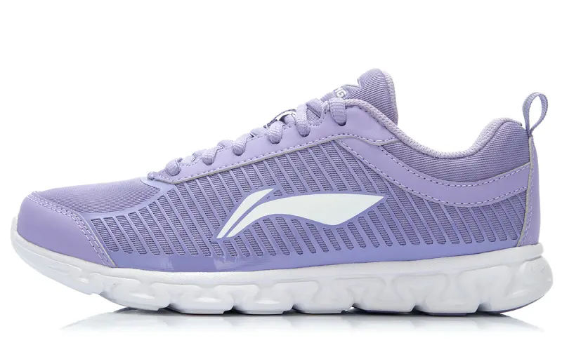 Li Ning Arc Element Running Shoes Women's Low Top Purple/White