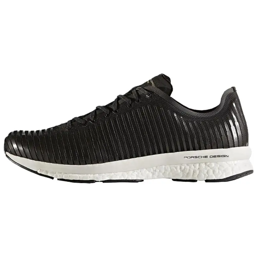 Adidas Slip Resistant Lightweight Non slip Lightweight Low top Running Shoes Unisex Black