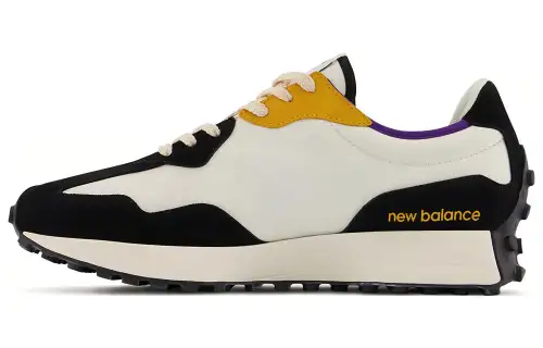 New Balance 327 'White Black Yellow'