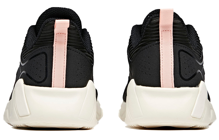 Anta Running Collection Casual Textile, Synthetic Leather Abrasion Resistant Low top Running Shoes Women’s Black