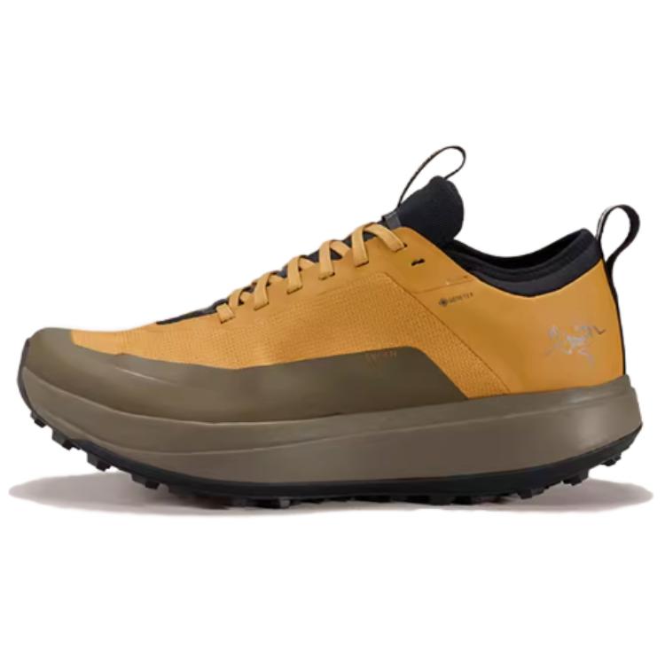 Arc'teryx SYLAN Cushioning Slip Resistant Low top Running Shoes Men's Yellow Green