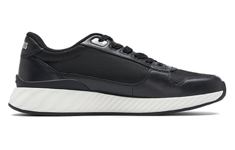 K·SWISS Cushioning Abrasion Resistant Cushioning, Wear Resistant Low top Running Shoes Men’s Black White