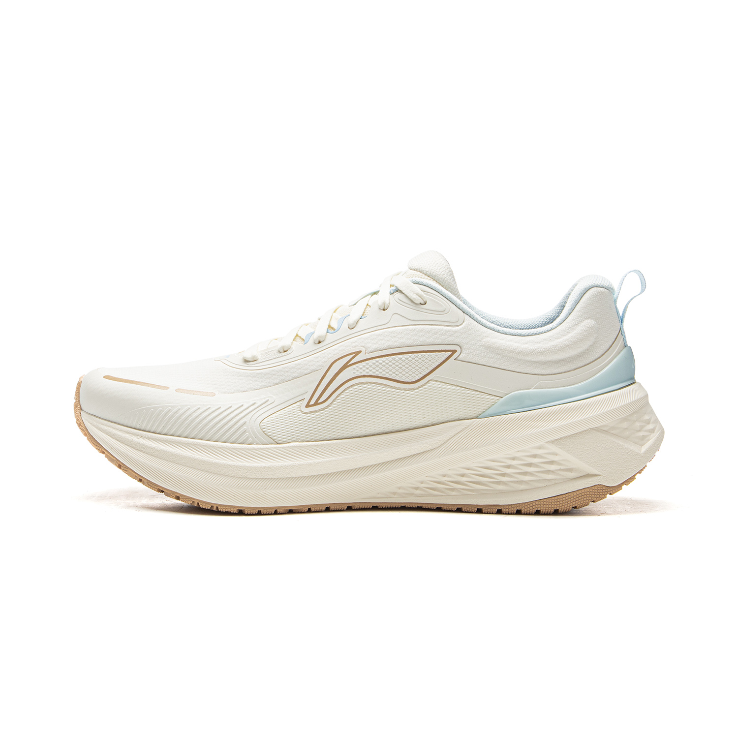 Li Ning Wuyue 3.0 Protective Edition Running Shoes Women’s Low Top Ecru