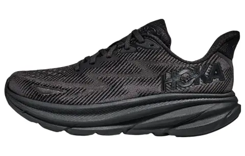 HOKA ONE ONE Clifton 9 Wide 'Triple Black'