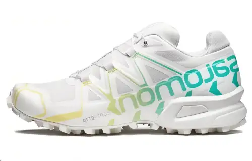 SALOMON CROSS Cushioning Low top Outdoor Shoes Unisex White