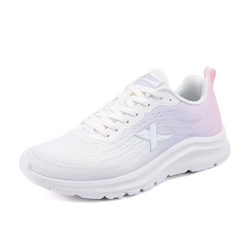 XTEP Cushioning Lightweight Rebound Low top Casual Training Physical Fitness Test & Exam City Commuting Running Shoes