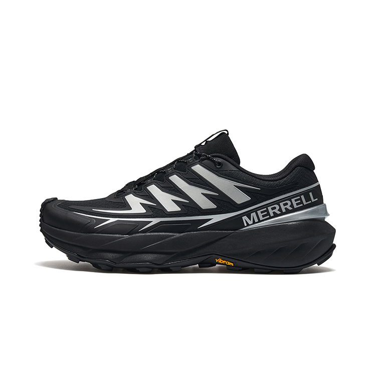 MERRELL VAST SKY Cushioning Slip Resistant Abrasion Resistant Breathable Low top Outdoor Shoes Unisex Black Silver