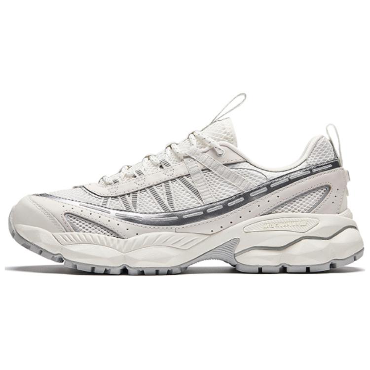 Anta Champion AG G02 Comfortable Fabric Slip Resistant And Breathable Low top Running Shoes Men’s White