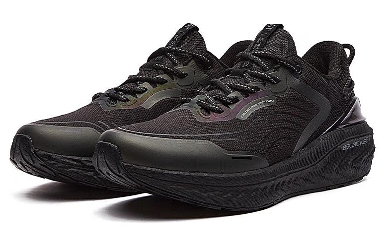361° Comfortable Slip Resistant Abrasion Resistant Low top Running Shoes Men’s Black Gray