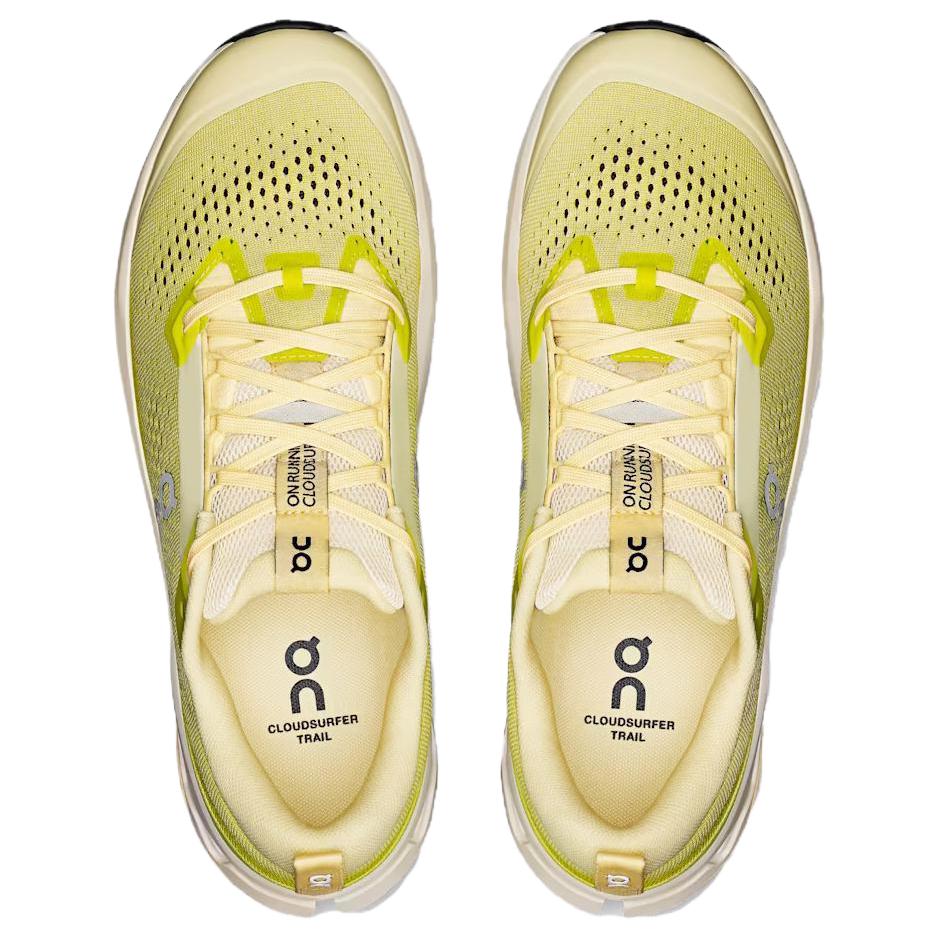 On Cloudsurfer Trail Breathable Support Low top Running Shoes Men’s Yellow
