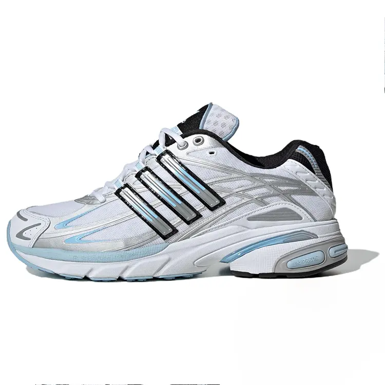 Adidas Originals ADISTAR CUSHION Slip Resistant Abrasion Resistant Low top Casual Shoes Unisex White Blue