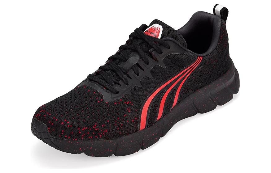 DO WIN Critical 1 Abrasion Resistant Breathable Abrasion Resistant Breathable Low top Running Shoes Unisex Black Red