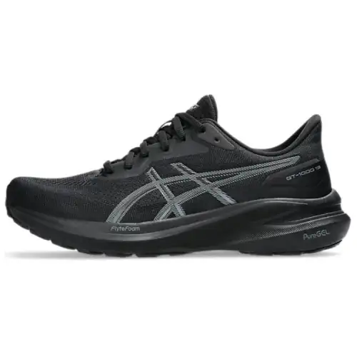 ASICS GT 1000 13 Black Steel Grey Women's