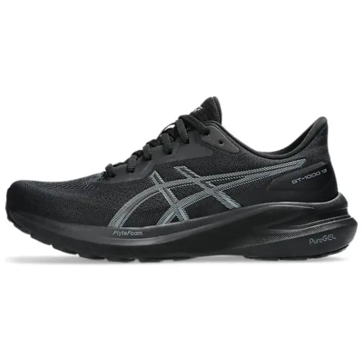 ASICS GT 1000 13 Black Steel Grey Women's