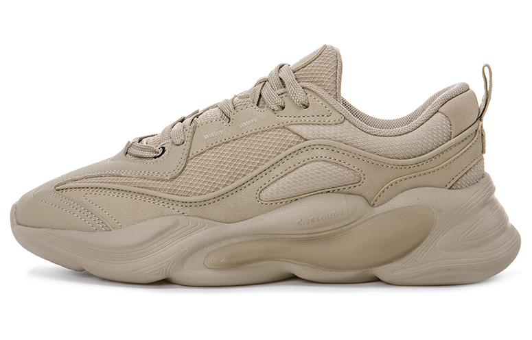 Erke Lightweight Low top Running Shoes Women’s Mist Gray Brown