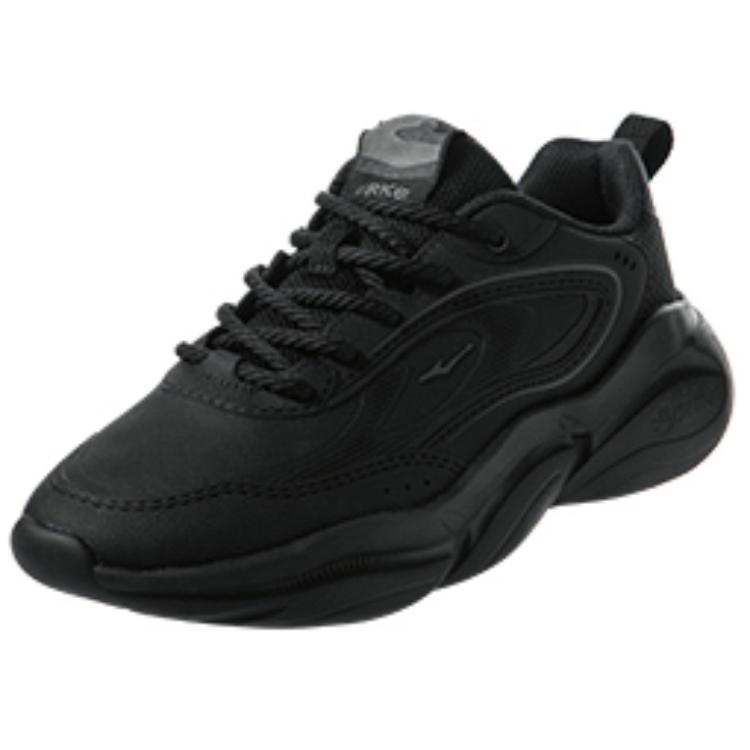 Erke Abrasion Resistant Abrasion Resistant Low top Running Shoes Women’s Jet Black