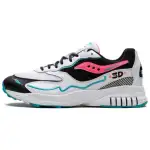 saucony 3D Grid Hurricane 'White Black Pink'