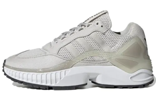 Adidas Originals ZX Wavian Fashion Abrasion Resistant Coverage Low top Athletic Shoes Women's Light Gray