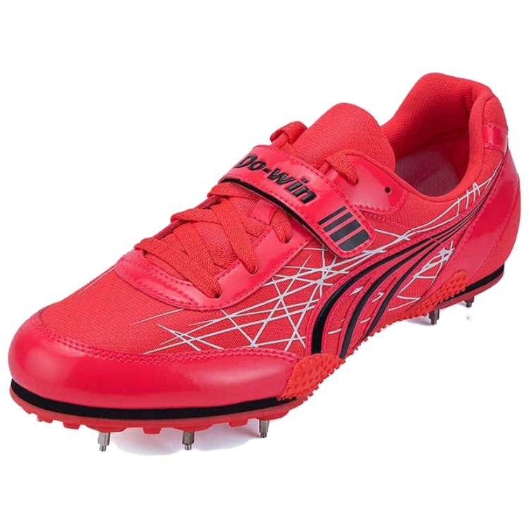 DO WIN Abrasion Resistant Low top Running Shoes Unisex Vermilion