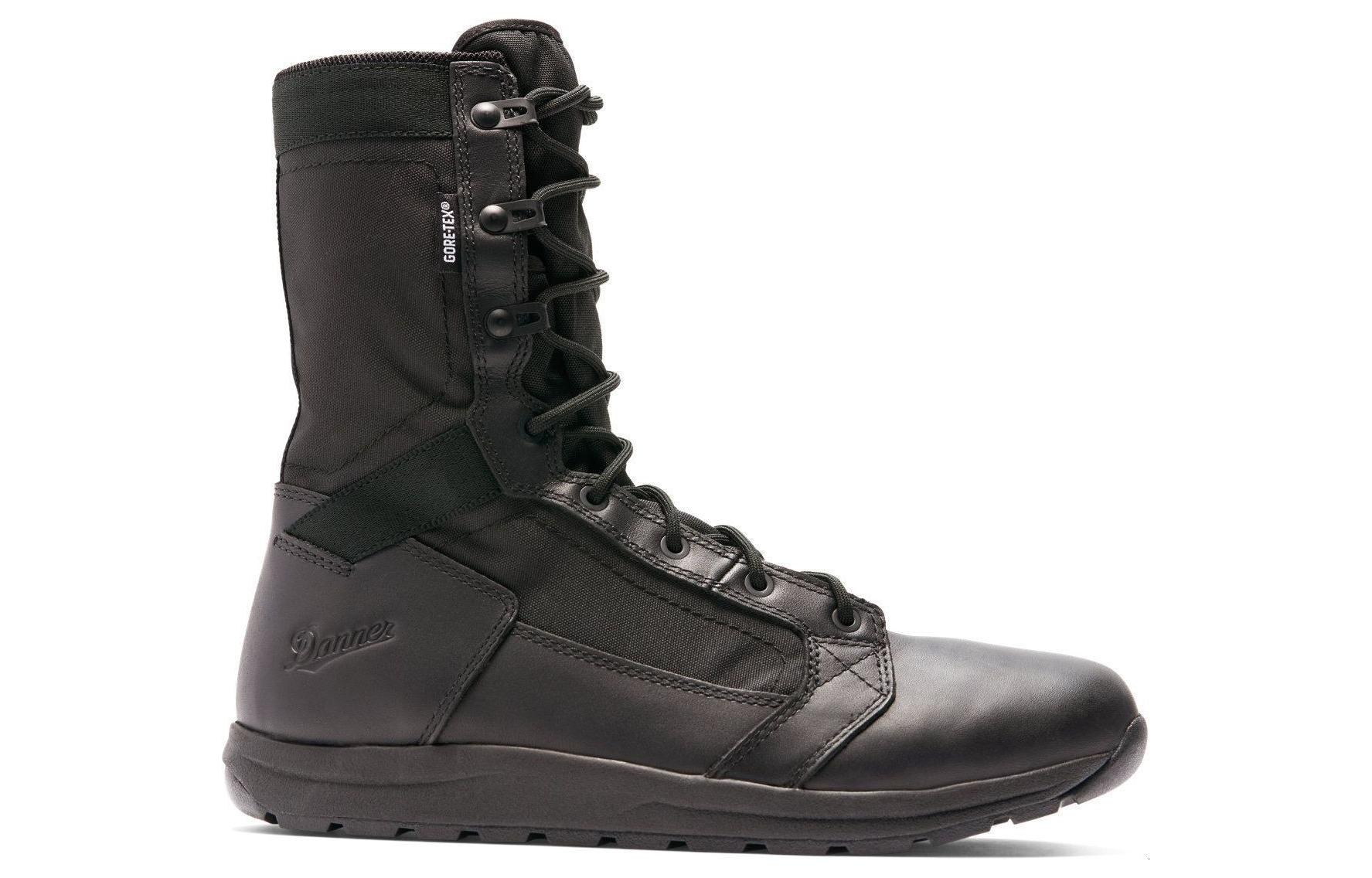 Danner Cushioning Slip Resistant Abrasion Resistant Waterproof High top Outdoor Shoes Men’s Black