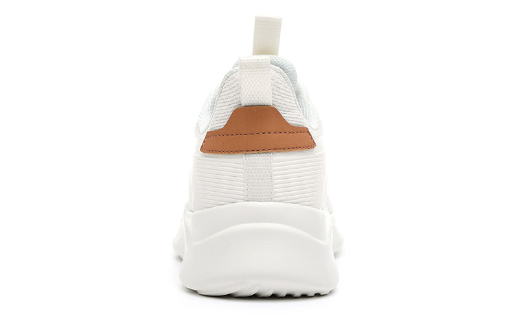 Erke Minimalist Style Breathable, Lightweight, And Abrasion Resistant Low top Running Shoes Men’s White Brown