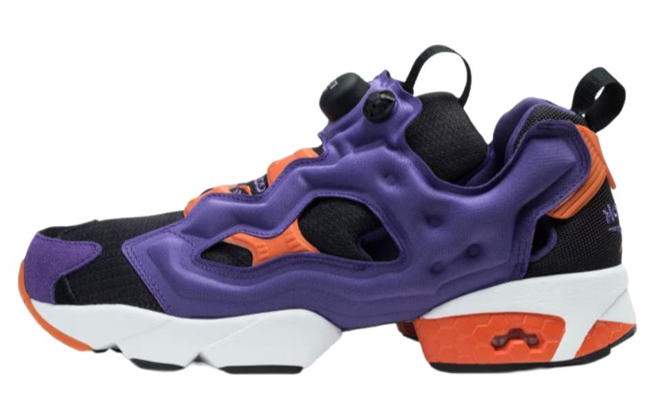 Reebok Instapump Fury Comfortable Low top Casual Running Shoes Unisex Purple Black
