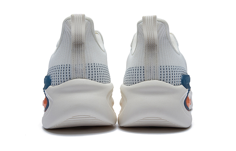 361° NFO Comfortable Mesh, Textile Slip Resistant, Breathable, Lightweight Low top Running Shoes Men’s White Cyan