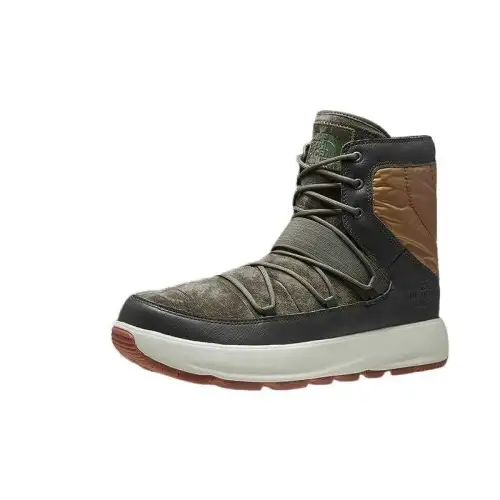THE NORTH FACE Thermal Crew Outdoor Boots Men's Green Brown