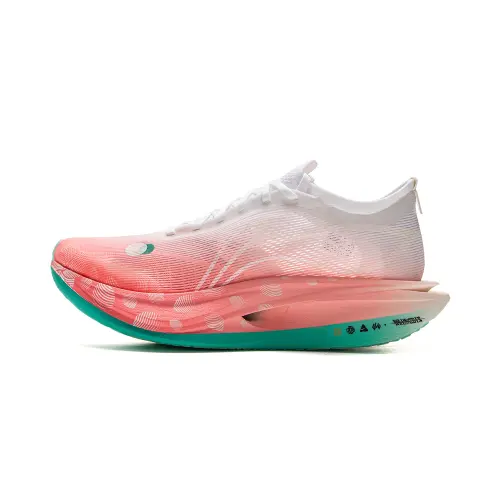 Li Ning Feidian 5 ELITE Fabric Low top Carbon Plate, Li Ning Ultra Durable Technology Racing Running Shoes Unisex