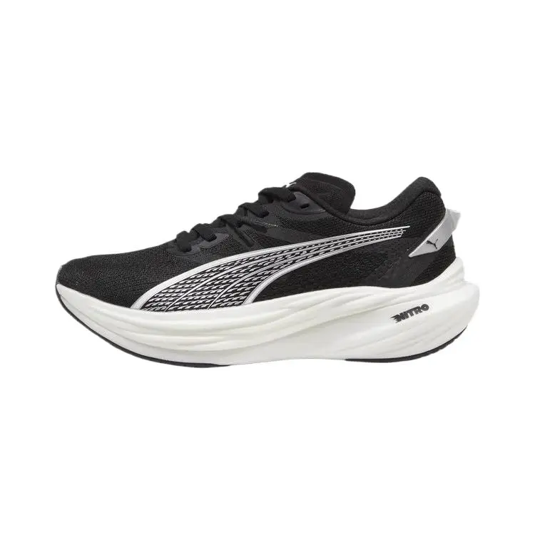 PUMA Slip Resistant Low top Running Shoes Women's Black