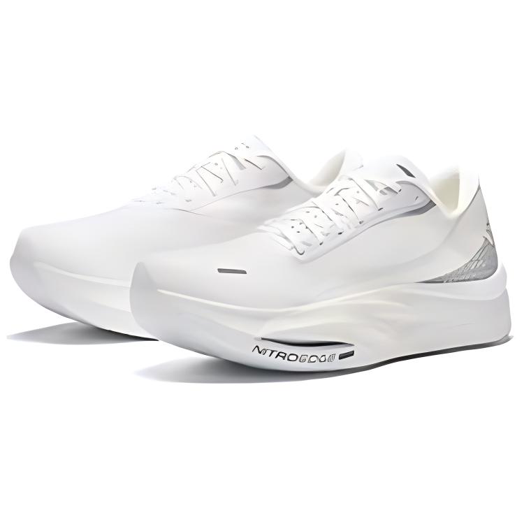 Anta C202 5 GT Fabric Cushioning Rebound Low top Long Distance Running Sprint Running Shoes Men’s White