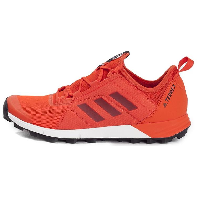 Adidas TERREX AGRAVIC SPEED Slip Resistant Abrasion Resistant Mid top Outdoor Shoes Men's Orange