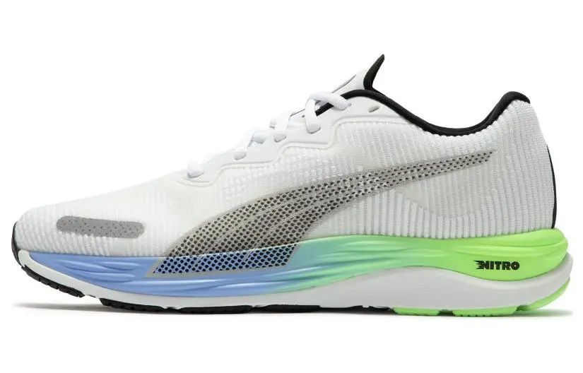 PUMA Velocity Nitro 2 Fabric Slip Resistant Abrasion Resistant Slip Resistant Abrasion Resistant Low top Running Shoes