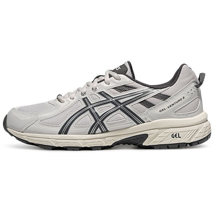 Мужские кроссовки ASICS Gel-Venture 6 (- бело-серые)