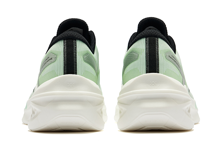 Erke Cruise 2.0 Cushioning Breathable Cushioning Breathable Low top Running Shoes Men's Lime Green Black