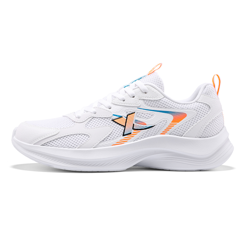 XTEP Cushioning Lightweight Low top Casual Running Shoes Men’s White Orange Blue