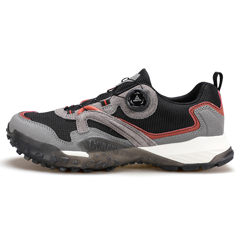 HUMTTO Low top Outdoor Shoes Men’s Chestnut Black